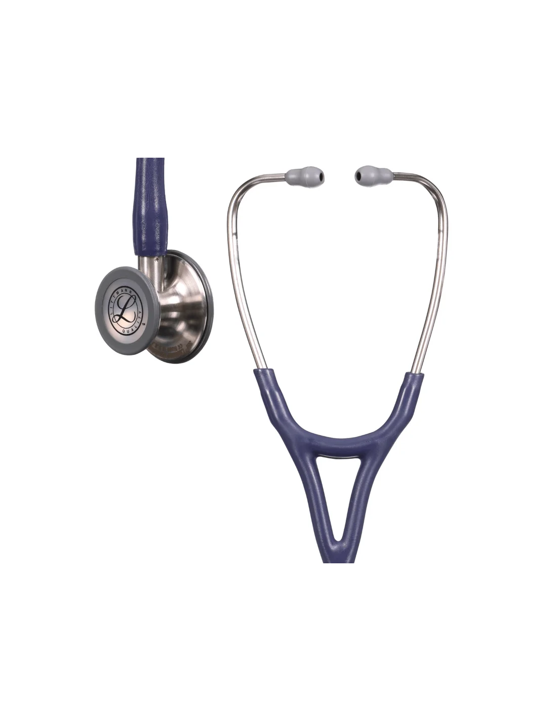 Littmann Cardiology IV Satin Tube Purple with Steel Ear Tubes, Earpieces, Stem, and Satin Tubing