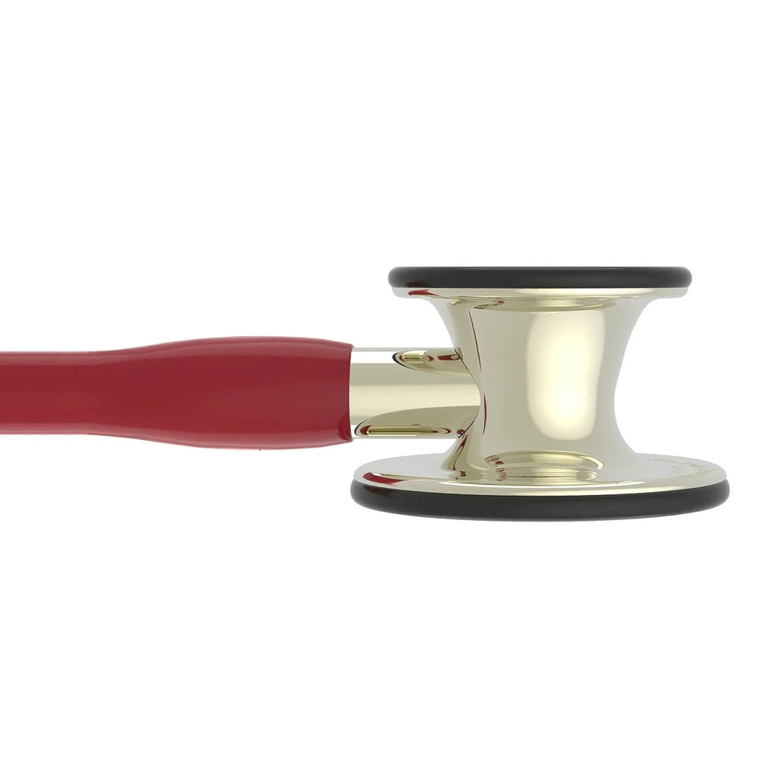 Littmann Cardiology IV burgundy with mirror olive, black earpieces and stem
