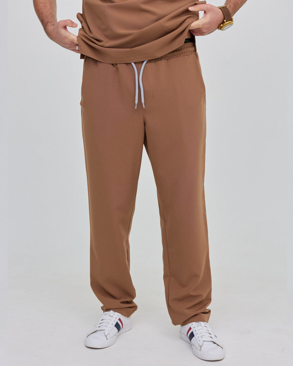 Men's Pipes Cofee Trousers