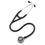 Littmann Cardiology IV black with mirror olives, steel binaurals and a mirrored stem