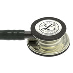 Littmann Classic III Black with Mirror Finish Chestpiece, Smoke-Grey Tubing, and Stem