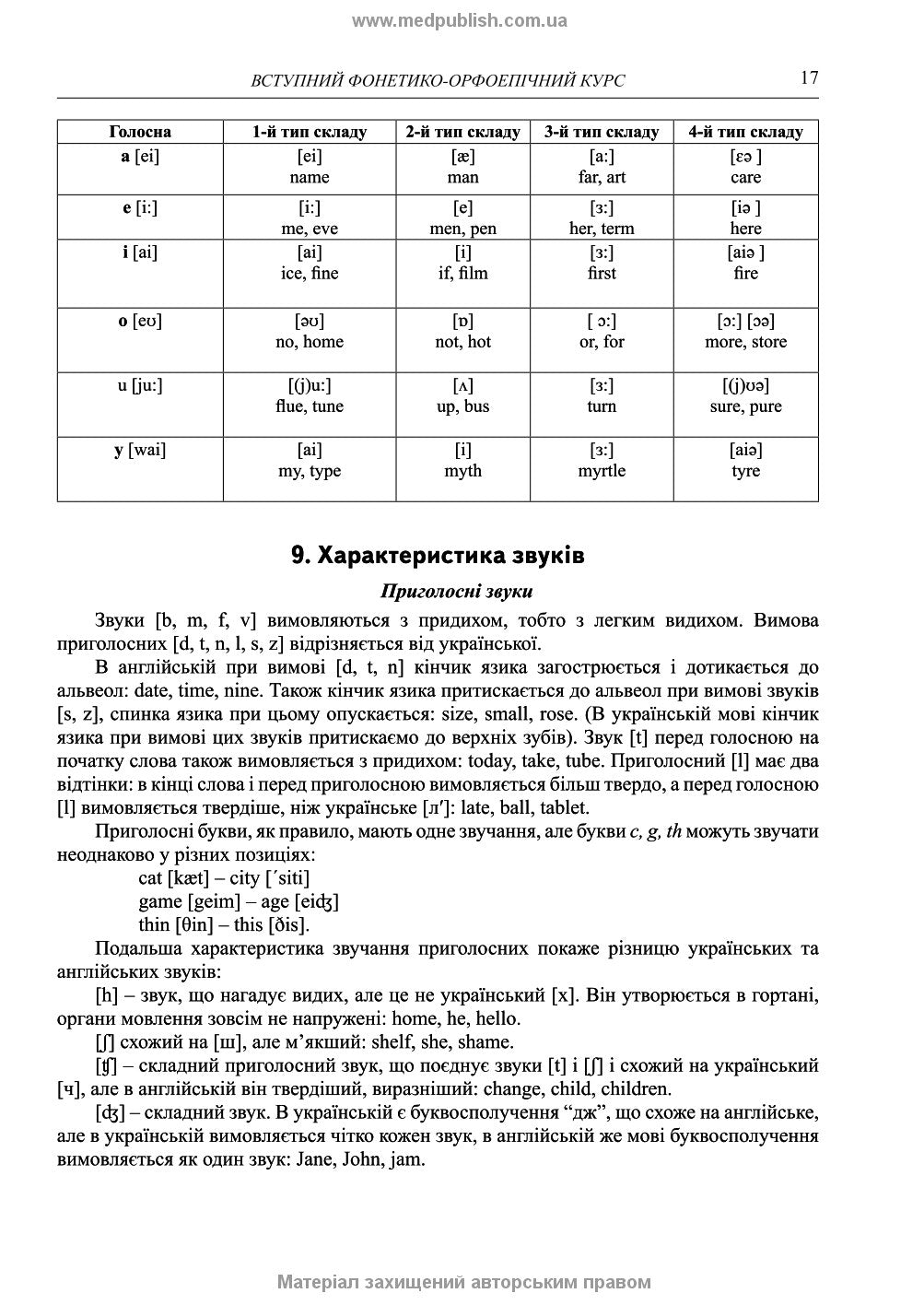 English for Medical Student: textbook (I—III a. l.) / A.H. Sabluk, L.V. Levandovska. — 4th edition, revised = Англійська мова для студентів-медиків