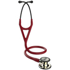 Littmann Cardiology IV burgundy with mirror olive, black earpieces and stem