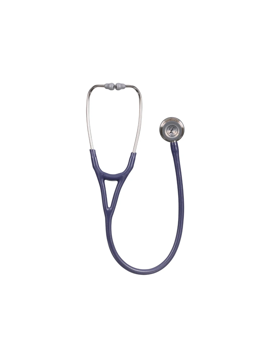 Littmann Cardiology IV Satin Tube Purple with Steel Ear Tubes, Earpieces, Stem, and Satin Tubing