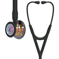 Littmann Cardiology IV black with rainbow olive, black arches and stem