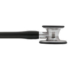 Littmann Cardiology IV black with mirror olives, steel binaurals and a mirrored stem