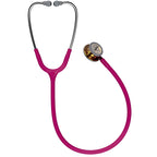 Littmann Classic III Limited Edition малиновий із золотою оливою, сталевими дугами та рожевою ніжкою