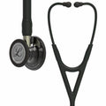Littmann Cardiology IV black with black mirrored olive, black arcs and stem
