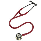 Littmann Cardiology IV burgundy with mirror olive, black earpieces and stem