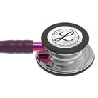 Littmann Classic III Plum with Mirror Finish Tubing, Smoked-Black Ear Tubes, and Lilac Stem