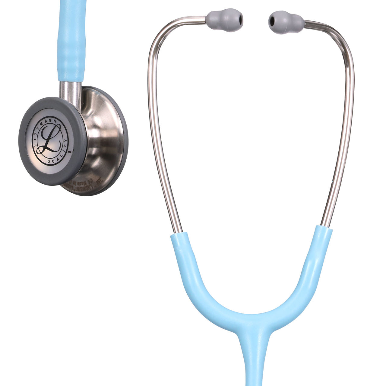 Littmann Classic III Satin tube Caribbean Blue with a stainless steel chest piece