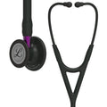 Littmann Cardiology IV black with matte olive, black ear tubes, and purple stem