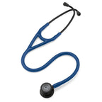 Littmann Cardiology IV blue with matte olive, black ear tubes and stem