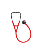 Littmann Cardiology IV Limited Edition red with black, mirror-finish chestpiece, binaurals, and stem