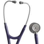 Littmann Cardiology IV Satin Tube Purple with Steel Ear Tubes, Earpieces, Stem, and Satin Tubing
