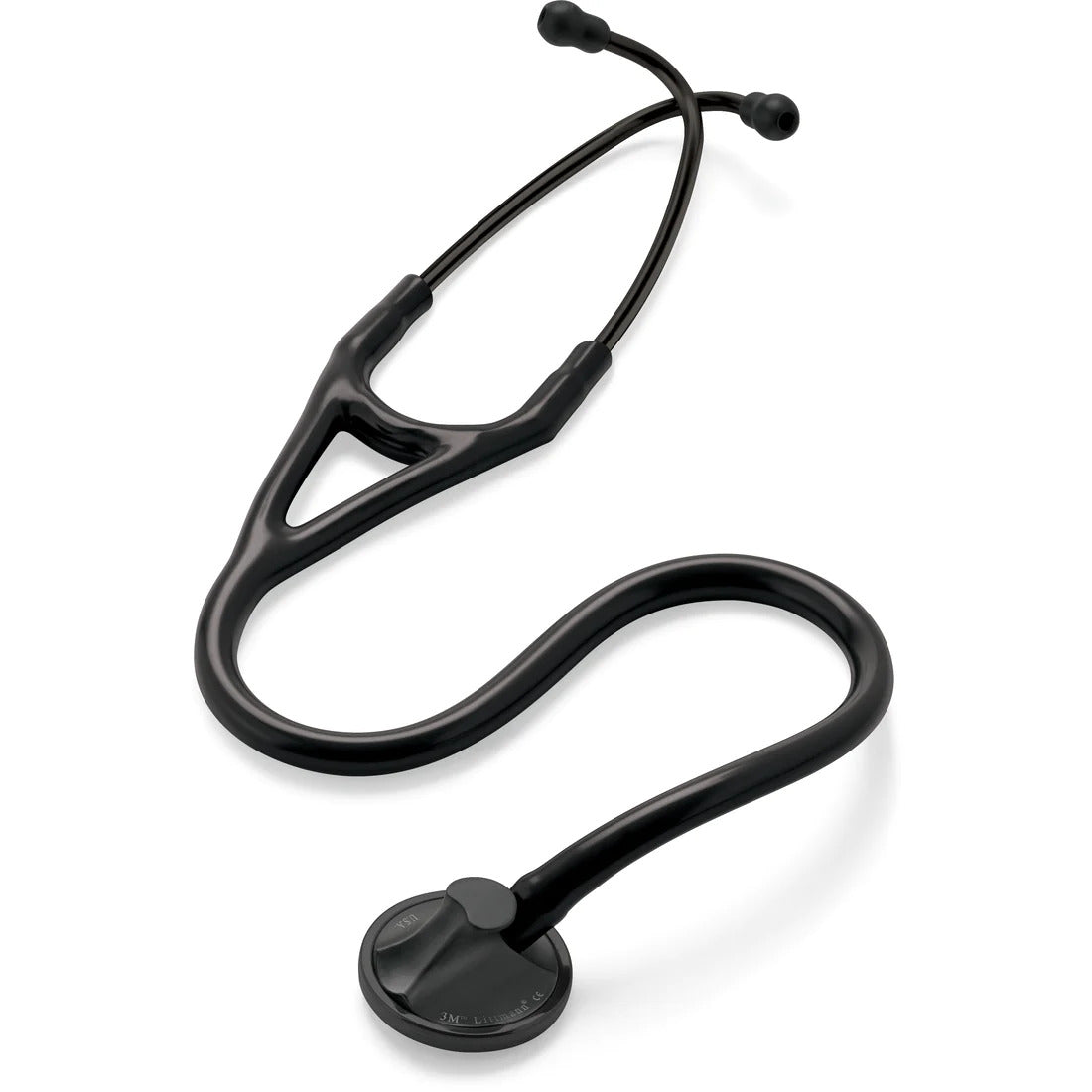 Littmann Master Cardiology black with matte olive and ear tubes