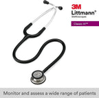 Littmann Classic III Black with Stainless Steel Chestpiece