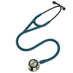 Littmann Cardiology IV marine with mirror olive, black bows and mirror stem