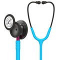 Littmann Classic III turquoise with smoky olive, black ear tubes and pink stem