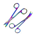Suture removal scissor set