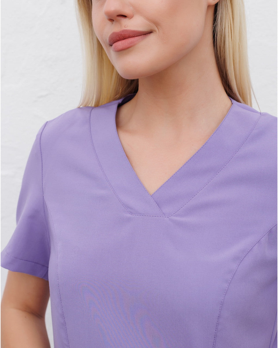 Medical women's tunic Molly Lavender