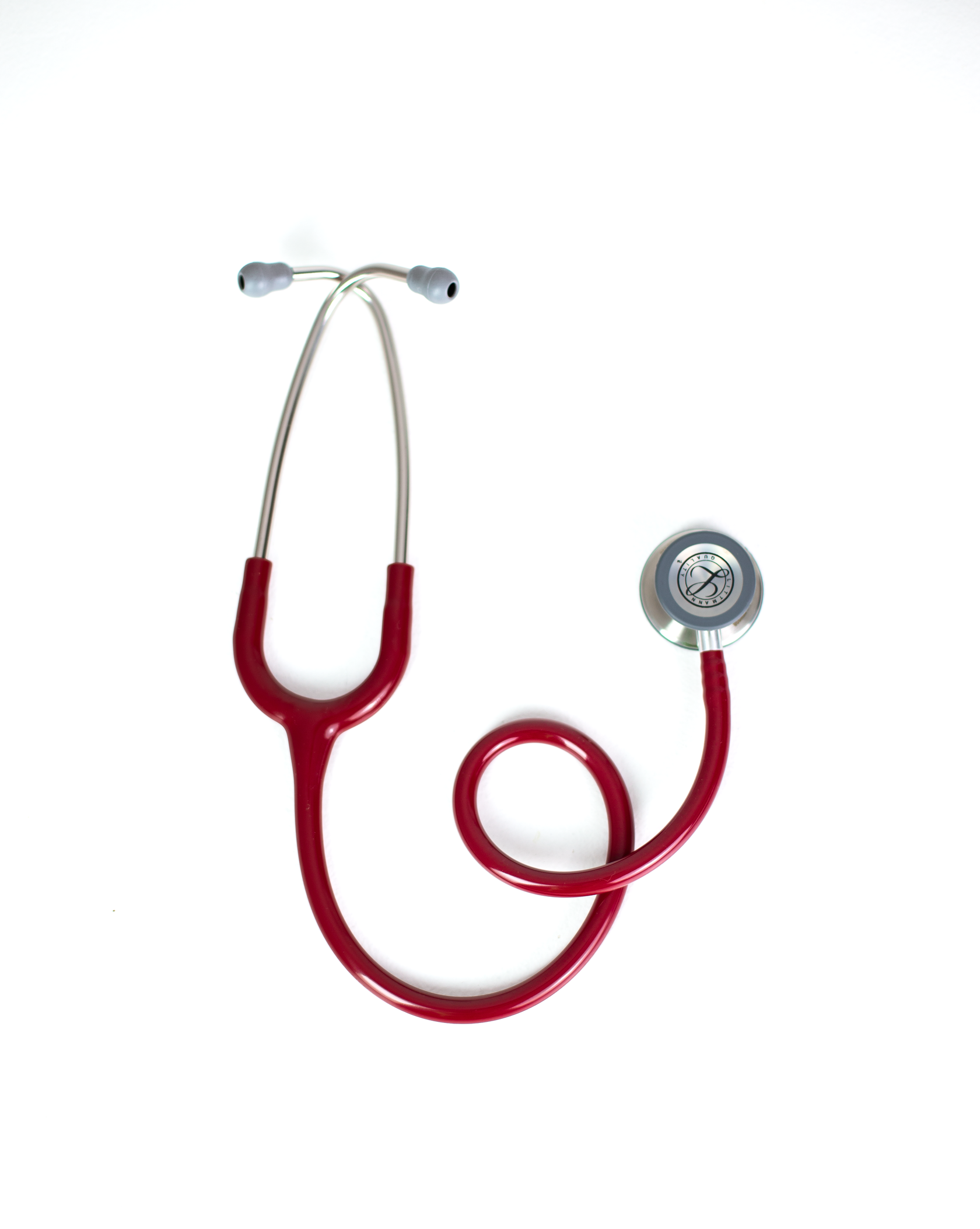 Littmann Classic III burgundy with a steel chestpiece