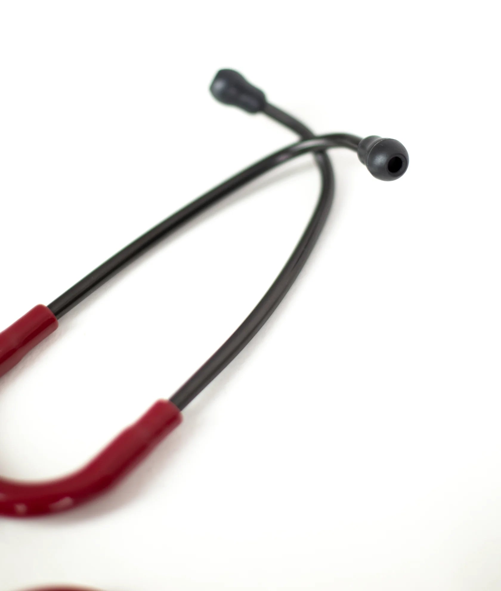Littmann Classic III burgundy with mirror eartips, smoke-black tubing and stem