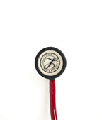Littmann Classic III burgundy with mirror eartips, smoke-black tubing and stem