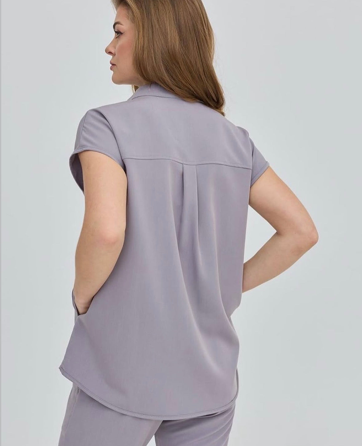 Medical Women's Tunic Easy Gray
