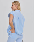 Medical Women's Tunic Easy Blue