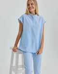Medical Women's Tunic Easy Blue