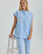Medical Women's Tunic Easy Blue