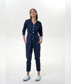 Medical Women's Tunic Doctor Lous Leya Blue