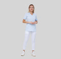 Medical Women's Tunic Polly Blue