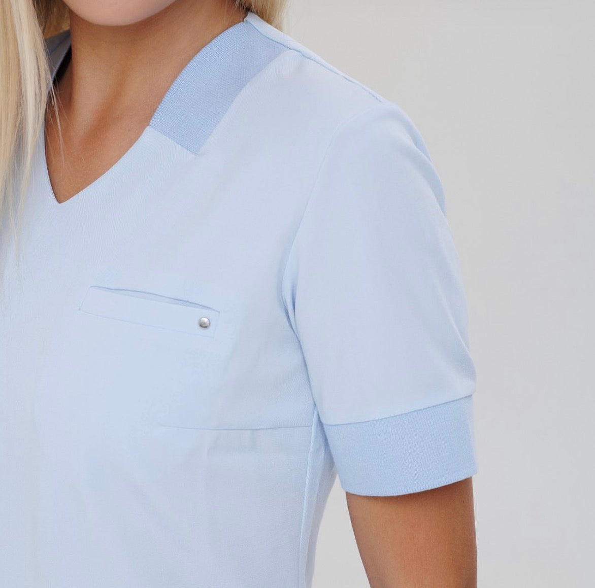 Medical Women's Tunic Polly Blue