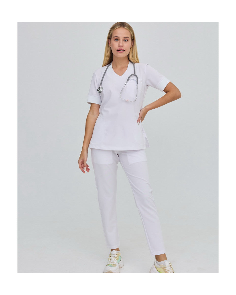Women's Pants Pipes White