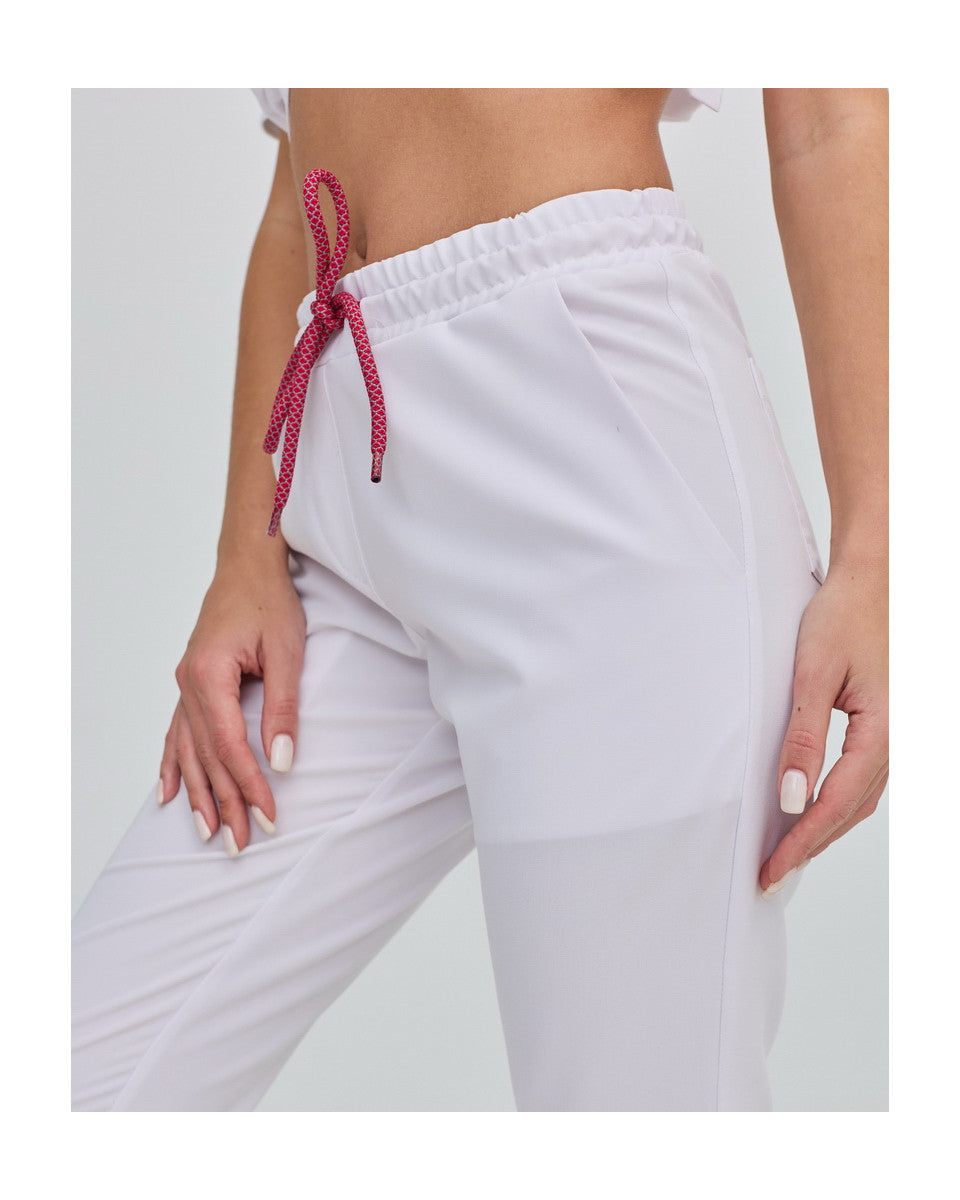 Women's Pants Pipes White