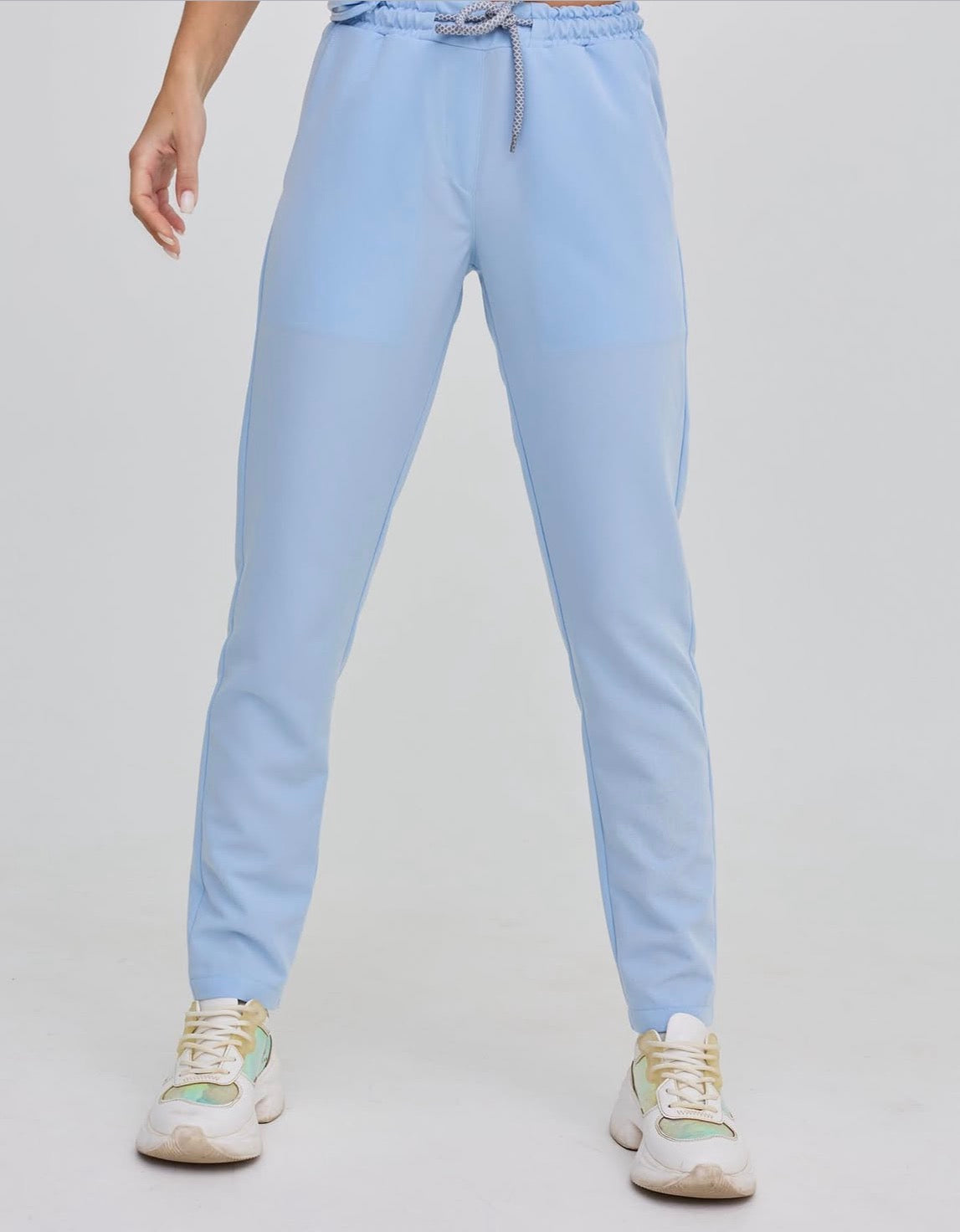 Women's Pipes Blue Pants