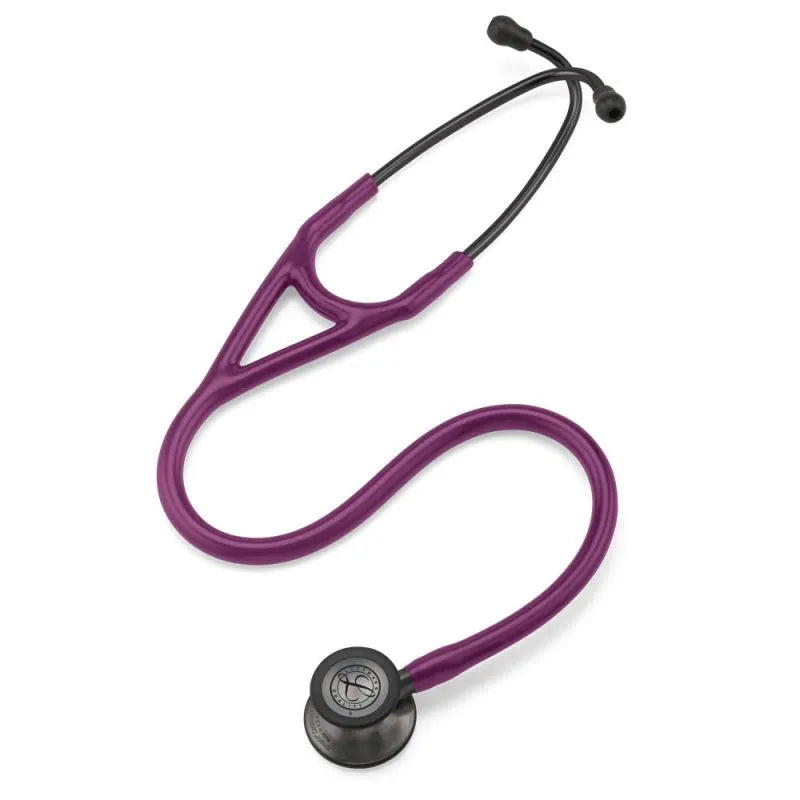 Littmann Cardiology IV plum with smoke olive, black earpieces and stem