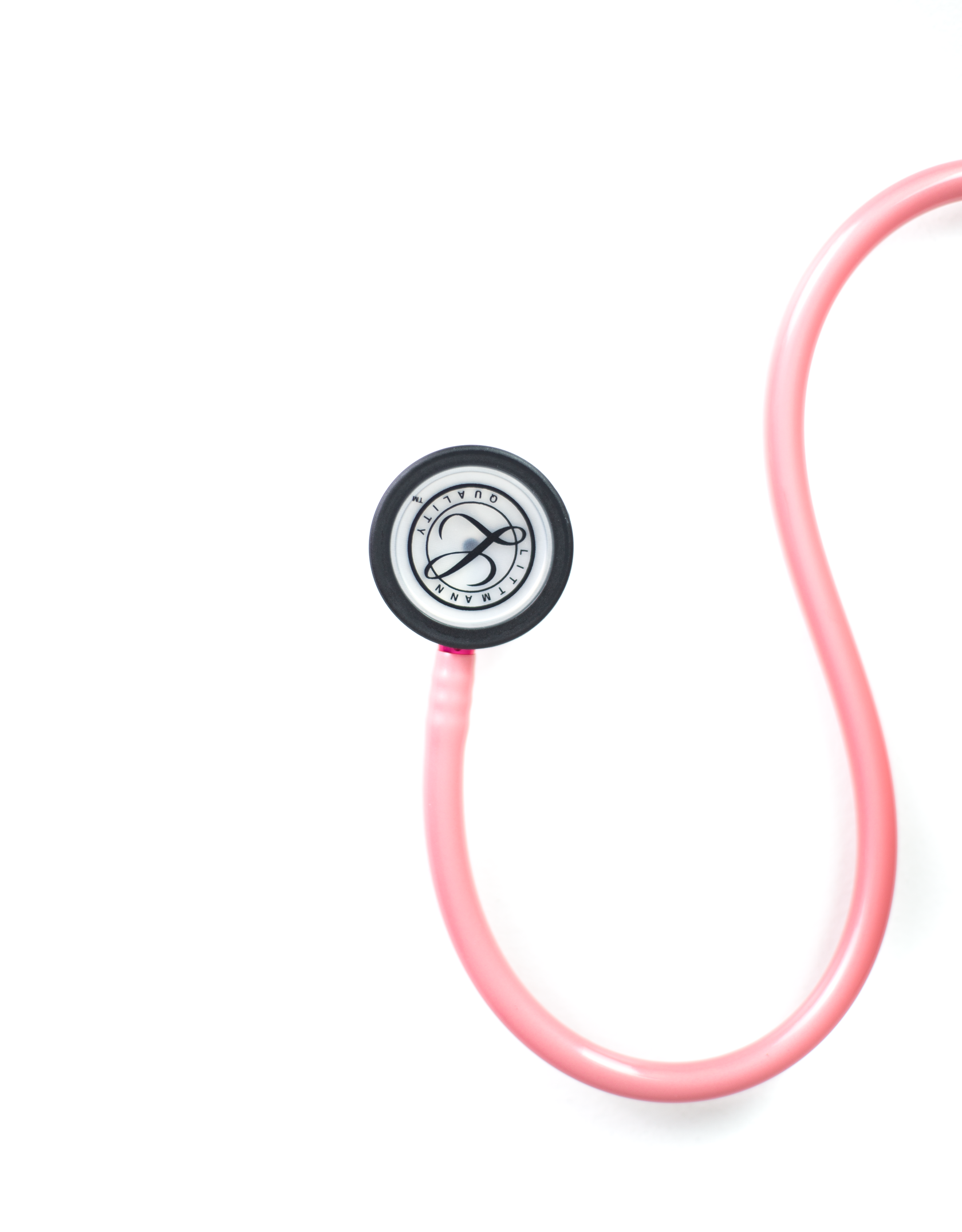 Littmann Classic III Pearl Pink with Mirror finish chestpiece, Smoke Tubing and Pink Stem