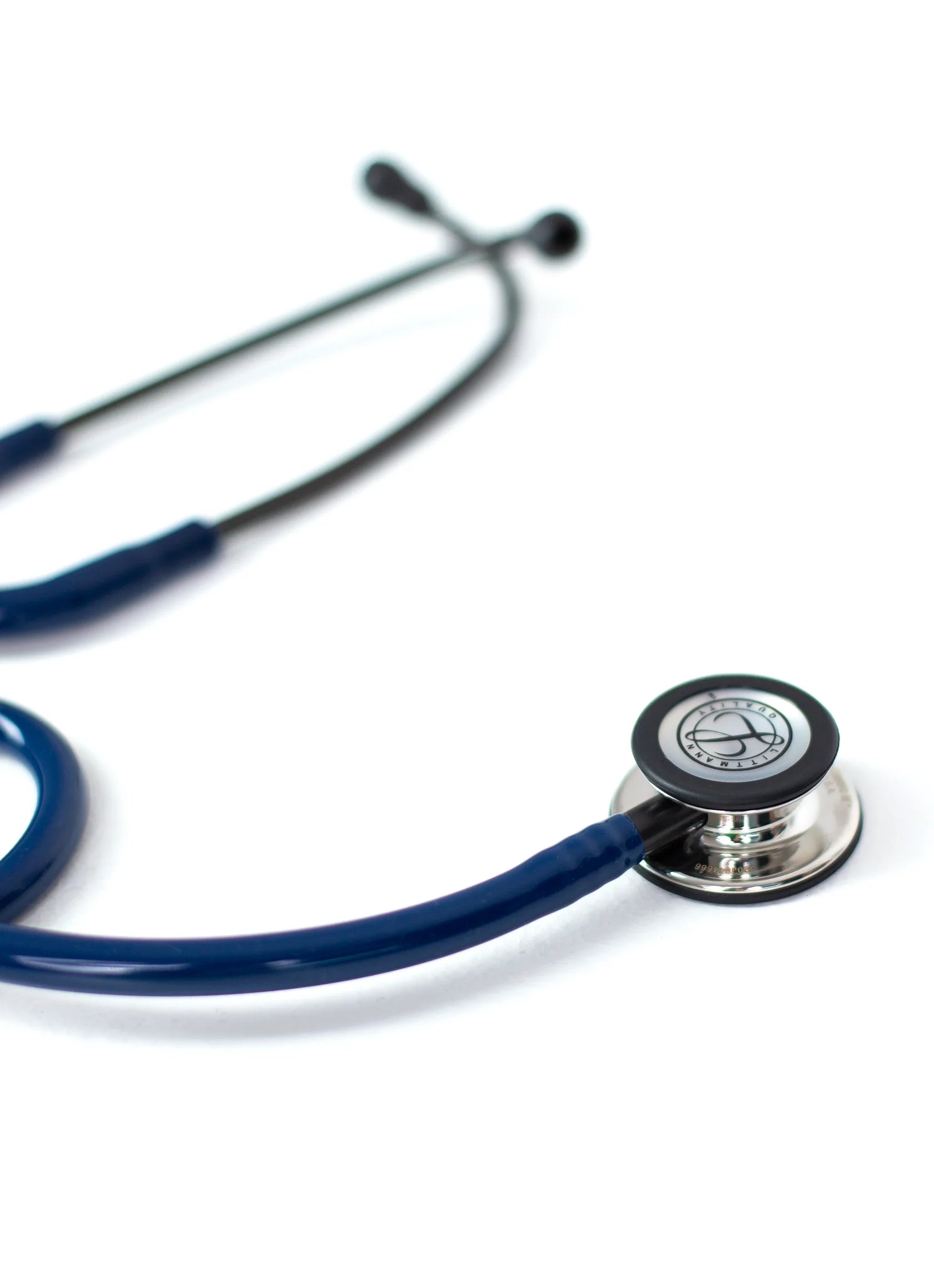 Littmann Classic III Stethoscope, Caribbean Blue, Mirror Finish Chest Piece, Smoke Stem and Eartubes