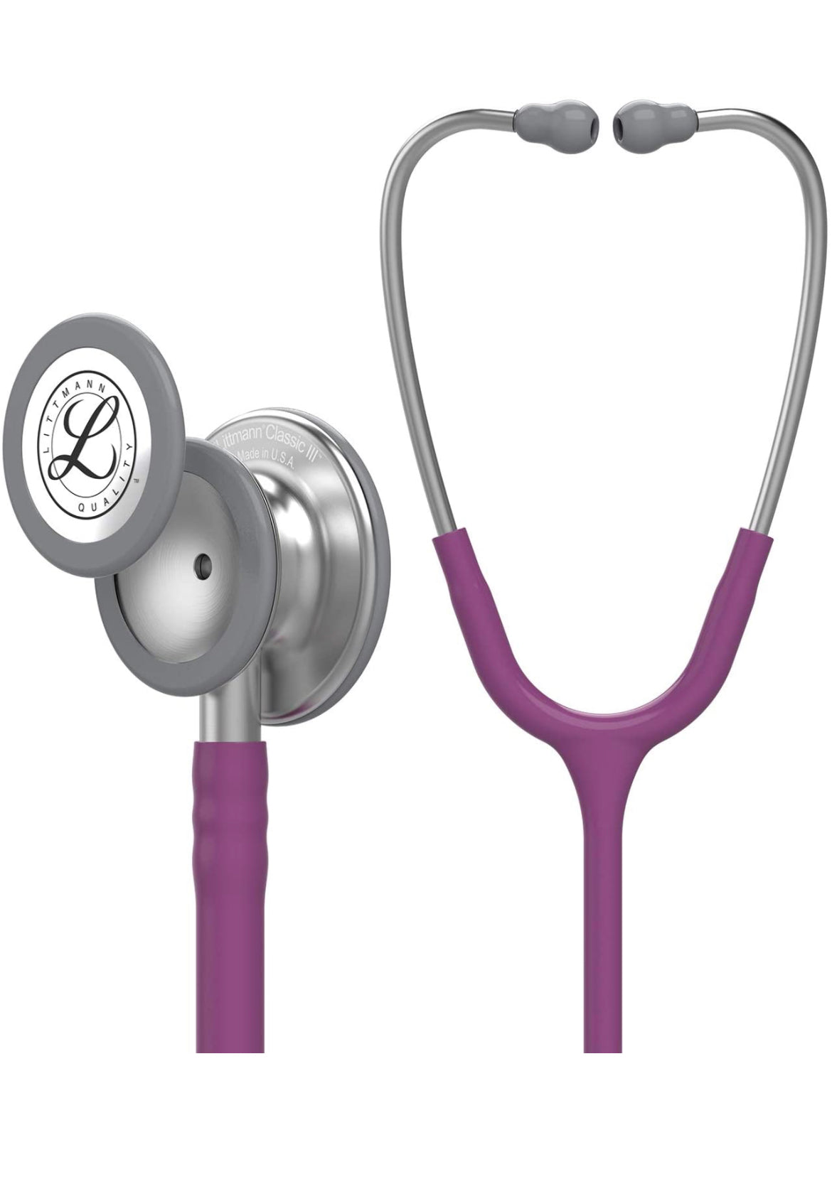 Littmann Classic III Plum with Steel Eartips