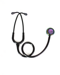 Littmann Classic III black with rainbow chest piece, black tubing and stem