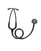 Littmann Classic III black with rainbow chest piece, black tubing and stem