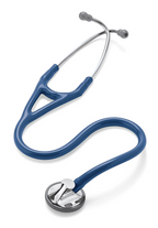 Littmann Master Cardiology blue with mirror eartips and steel binaurals