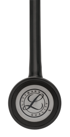 Littmann Master Cardiology black with mirrored earpieces and steel ear tubes