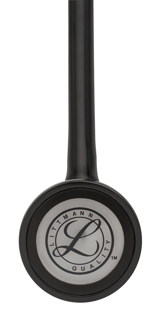 Littmann Master Cardiology black with mirrored earpieces and steel ear tubes