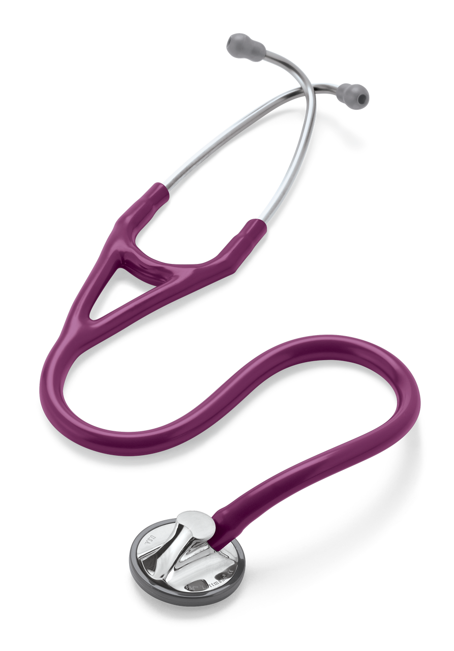 Littmann Master Cardiology Plum with Mirror Finish Chest Piece and Stainless Steel Binaurals