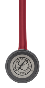 Littmann Master Cardiology burgundy with mirror eartips and steel binaurals