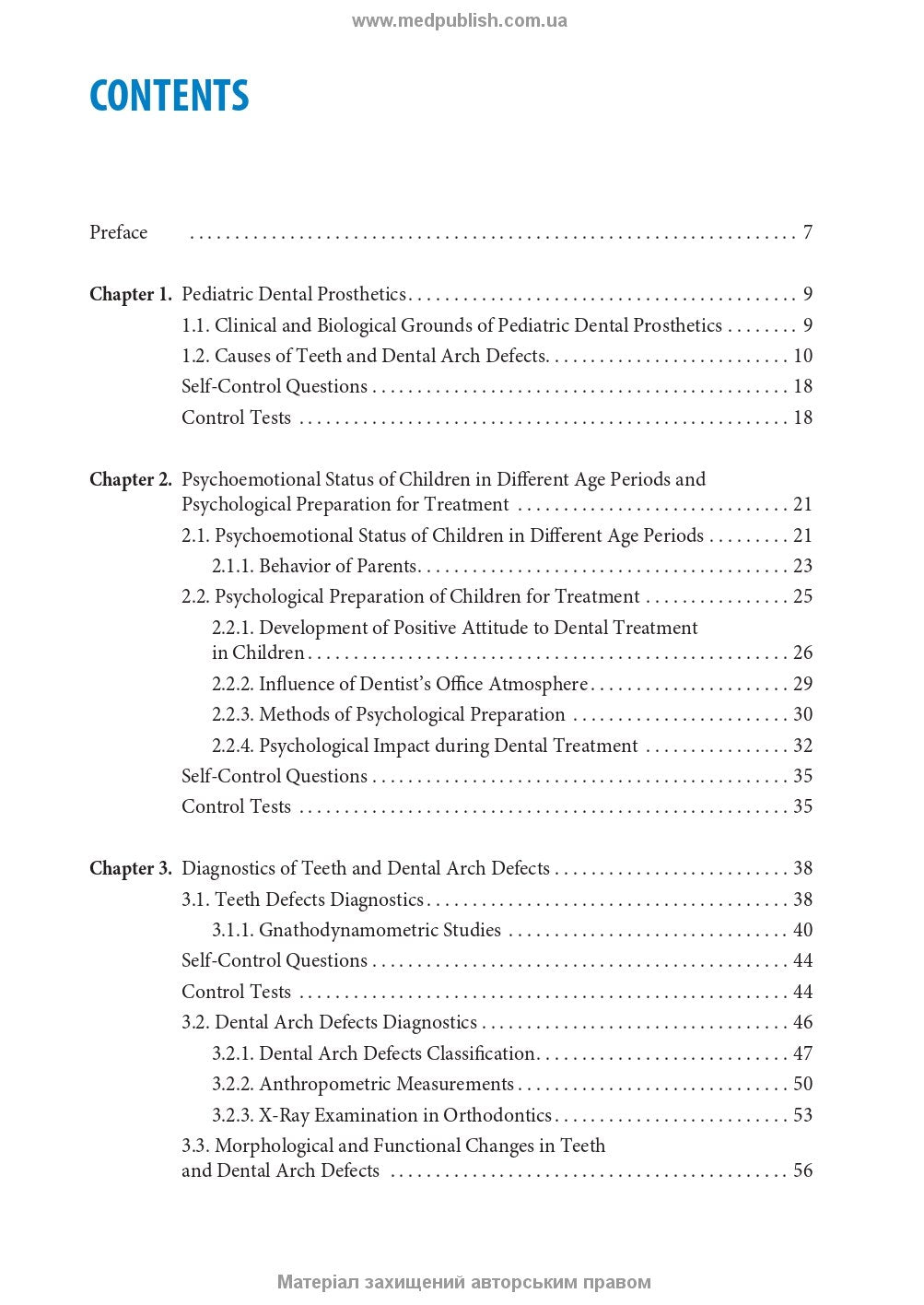 Pediatric Dental Prosthetics